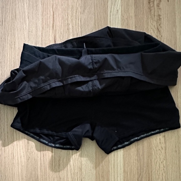 Lululemon Personal Best Skort - Black Size 8 - Women's Black Shorts - Picture 10 of 10